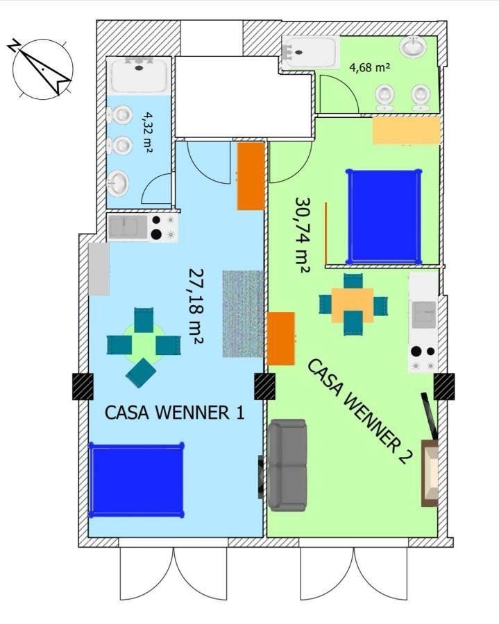 Apartmán Casa Wenner 1 Neapol Exteriér fotografie